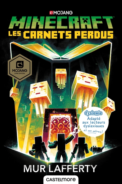 Picture of Minecraft officiel, T3 : Les Carnets perdus (version  dyslexique)