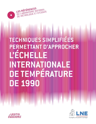 Image de Techniques simplifiées permettant d'approcher l'échelle internationale de température de 1990