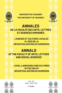 Image de Annales Vol 26