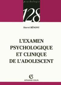 Image de L'examen psychologique et clinique de l'adolescent