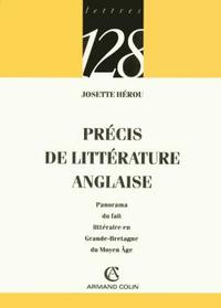 Image de Précis de littérature anglaise
