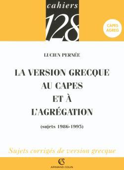 Picture of La version grecque au CAPES et à l'Agrégation
