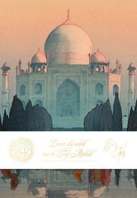 Image de Carnet Larousse -  Lever du soleil sur le Taj Mahal