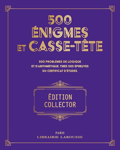Image de 500 énigmes et casse-tête - Edition Collector