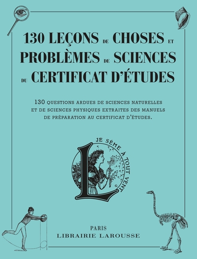 Image de 130 leçons de choses et problèmes de sciences du certificat d'études