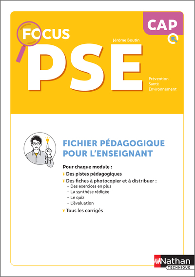 Image de Prévention Santé Environnement - CAP - Coll. Focus PSE - Ed. 2026 - livre du professeur