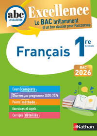 Picture of ABC BAC Excellence Français 1re 2025