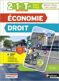 Image de Économie-Droit - Tome unique - 2de/1re/Term Bac Pro - Coll. Multi'exos - Éd. 2025 - Livre + licence