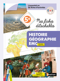 Picture of Histoire Géo 5e - Mes fiches détachables - 2026