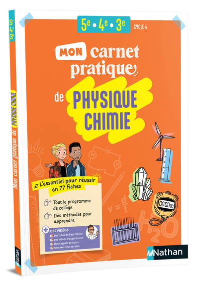Picture of Mon carnet de Physique-Chimie 5e/4e/3e - 2026