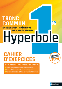 Image de Hyperbole 1ère - Cahier - 2026