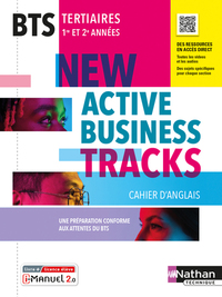 Picture of Cahier Anglais BTS - New Active business tracks - Livre + licence élève 2022