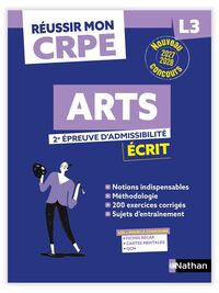 Picture of Réussir mon CRPE Arts 2e épreuve d'admissibilité L3 écrit 2027