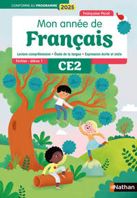 Image de Mon année de francais - CE2 - Fichier élève 1 - Edition 2025