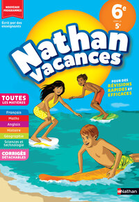 Image de Nathan Vacances Collège Tout en un - de la 6ème vers la 5ème