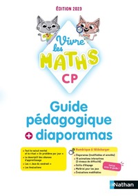 Picture of Vivre les maths - CP - Guide pédagogique + Diaporamas - Edition 2023