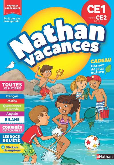 Image de Nathan Vacances CE1 vers le CE2 7/8 ans