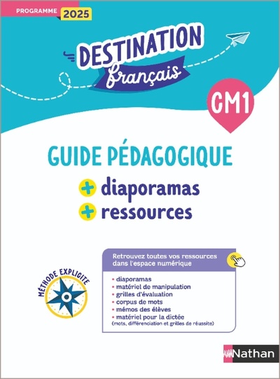 Picture of Destination Français - Méthode explicite CM1 - Guide pédagogique + Diaporamas + Ressources
