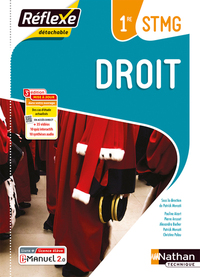 Picture of Droit 1re STMG (Pochette Réflexe) Livre + Licence élève - 2023
