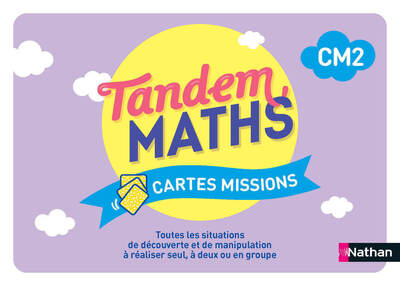 Picture of Tandem - Maths CM2 - Cartes missions - Programme 2025