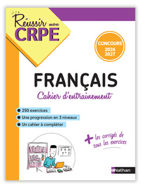 Picture of Réussir mon CRPE - Mon cahier d'entrainement Français - M1 M2 - Concours 2026