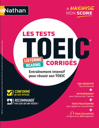 Image de Les Tests TOEIC corrigés 2023