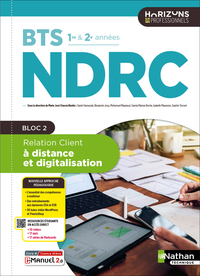 Image de Relation client à distance et digitalisation - BTS NDRC 1re et 2e années - Éd. 2025 - Livre + licence