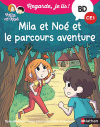 Image de Regarde je lis ! BD Mila et Noé et le parcours aventure CE1