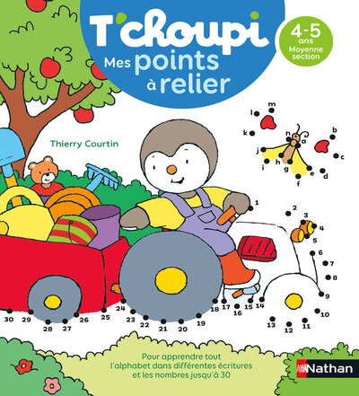 Picture of T'choupi Mes points à relier - Lettres et nombres 4-5 ans MS
