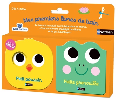 Picture of Mes premiers livres de bain - Petit poussin - Petite grenouille