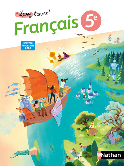 Image de Levez l'ancre - Français 5e - Manuel élève - 2026