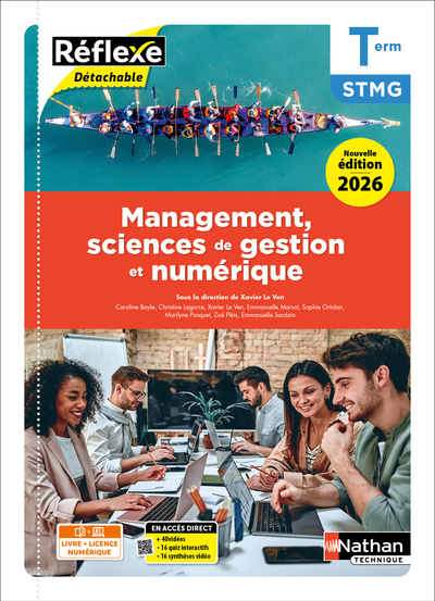 Image de Management, Sciences de gestion et numérique - Term STMG - Coll. Réflexe - Ed. 2026 - pochette