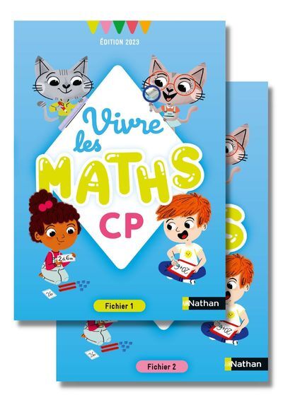 Picture of Vivre les maths - CP - Fichier de l'élève - Edition 2023