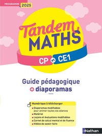 Picture of Tandem - Maths CP/CE1 - Guide pédagogique + Diaporamas