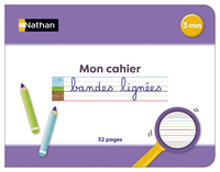 Image de Bandes lignées - Mon cahier 3 mm
