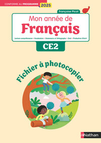 Image de Mon année de francais - CE2 - Fichier à photocopier - Edition 2025