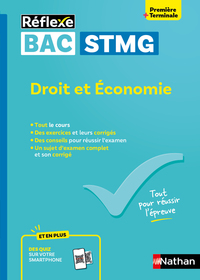 Image de Guide Bac STMG - Spécialité Droit et Économie 1re/ Tle - Réflexe - N° 19