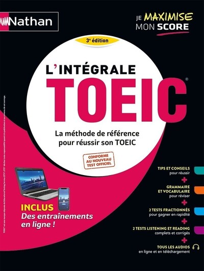 Image de L'intégrale TOEIC - 3e Edition - 2023