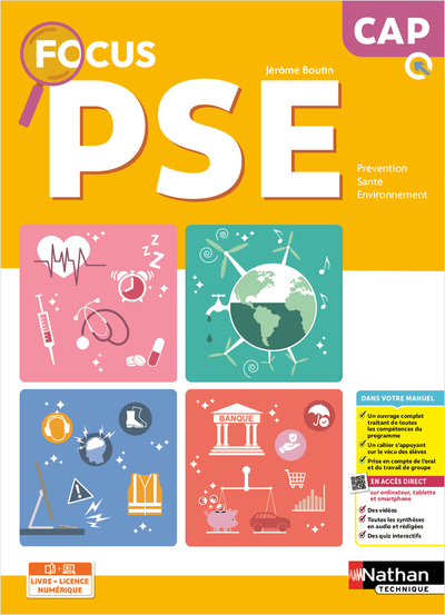 Image de Prévention Santé Environnement - CAP - Coll. Focus PSE - Ed. 2026