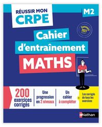 Picture of Réussir mon CRPE - Maths M2 cahier d'entrainement 2027-2028