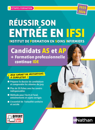 Picture of Réussir son entrée en IFSI - Candidats AS et AP + formation professionnelle continue (FPC) IDE