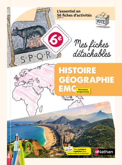 Picture of Histoire Géographie 6ème - Mes fiches détachables - 2026