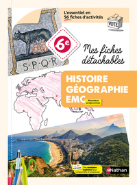 Picture of Histoire Géographie 6ème - Mes fiches détachables - 2026