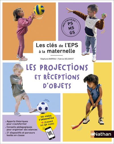 Picture of L'EPS à l'école maternelle - PS MS GS - Les projections et réceptions d'objets
