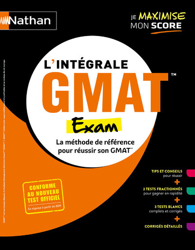 Picture of L'intégrale GMAT - Graduate Management Admission Test - Focus edition 2024