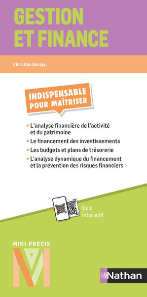 Image de Gestion et Finance Mini-Précis