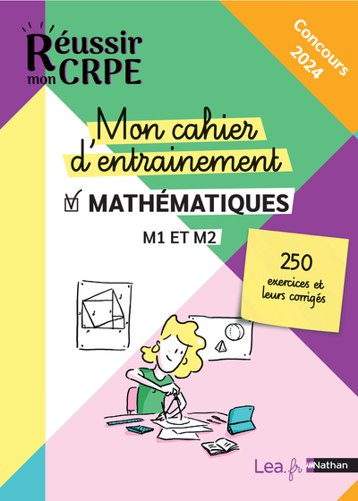 Picture of Mon cahier d'entrainement Mathématiques - M1 M2 - Concours 2023 et 2024