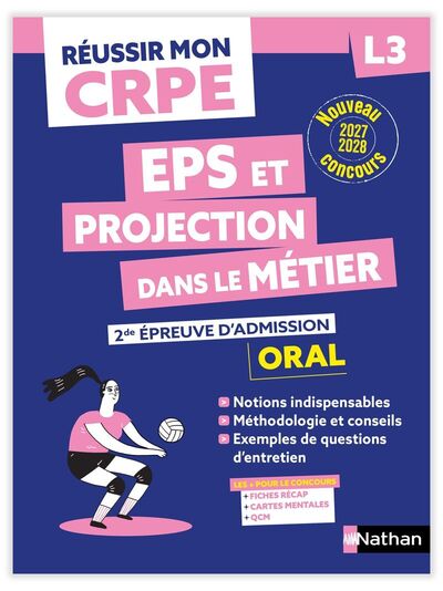 Picture of Réussir mon CRPE - EPS et Projection dans le métier Admission concours L3 Oral 2027-2028
