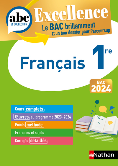 Picture of ABC BAC Excellence Français 1re