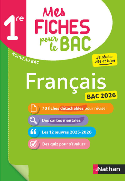 Picture of Mes Fiches pour le BAC 1re Français